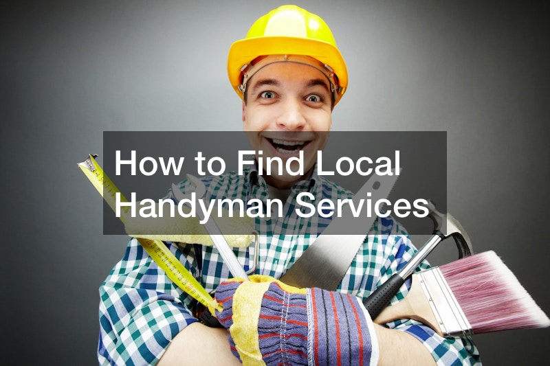 How to Find Local Handyman Services