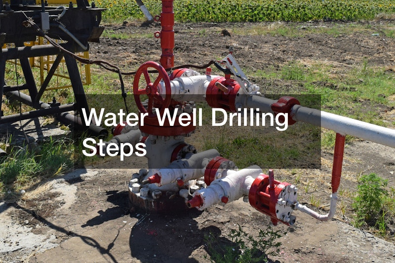 Water Well Drilling Steps